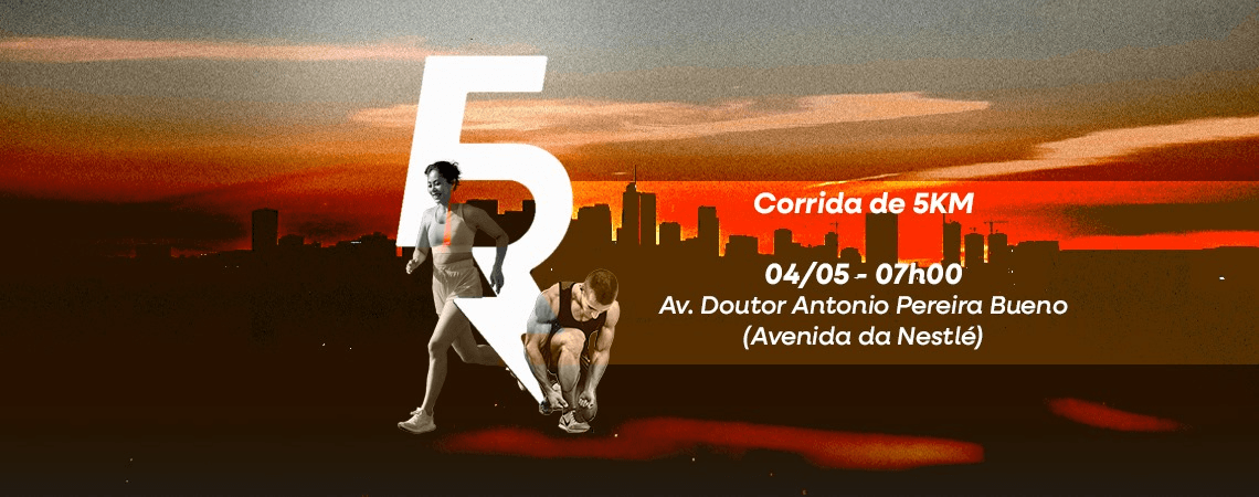 Imagem de divulgação do Fôlego Run 5K