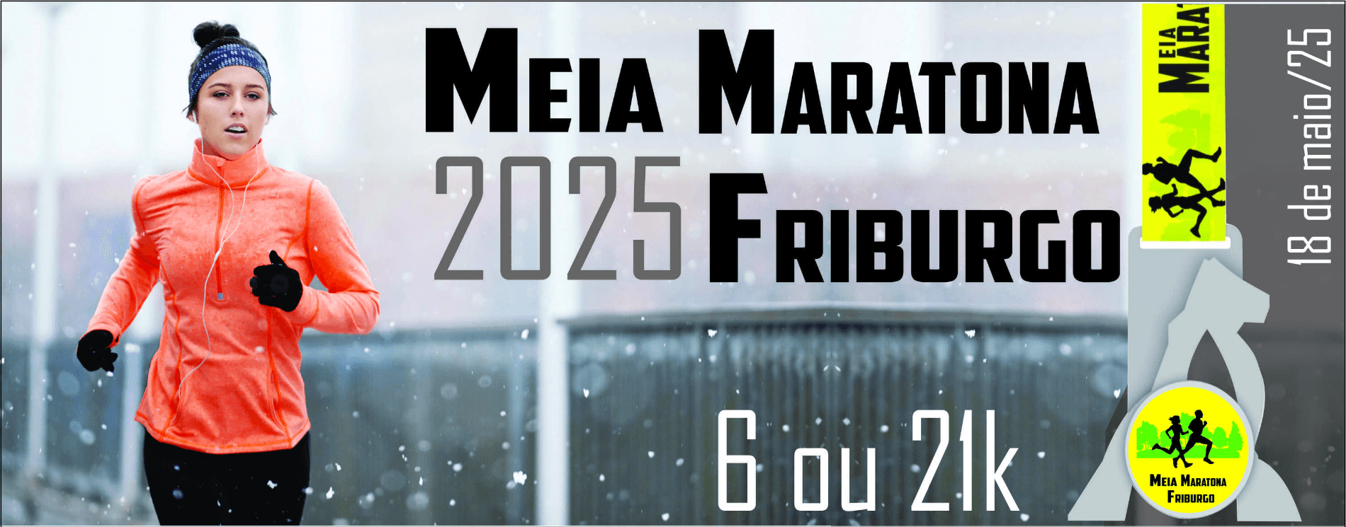 Imagem de divulgação do Friburgo Meia Maratona
