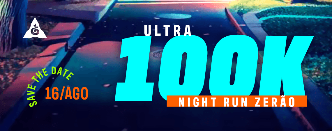 Imagem de divulgação do Ultramaratona 100K Night Run Londrina