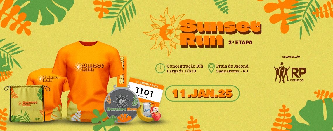 Imagem de divulgação do Sunset Run