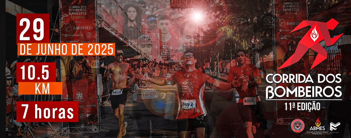 Imagem de divulgação do Corrida Dos Bombeiros - 11ª Edição