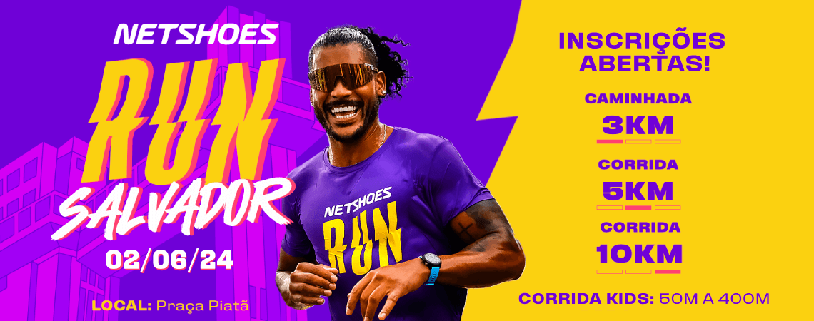Imagem de divulgação do NETSHOES RUN SALVADOR