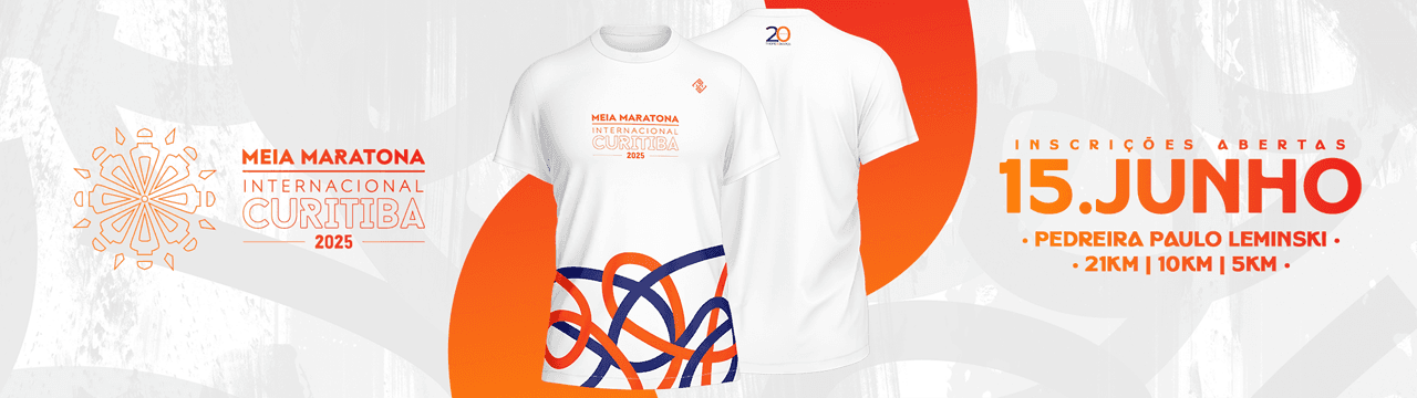 Imagem de divulgação do Meia Maratona Internacional De Curitiba - 2025