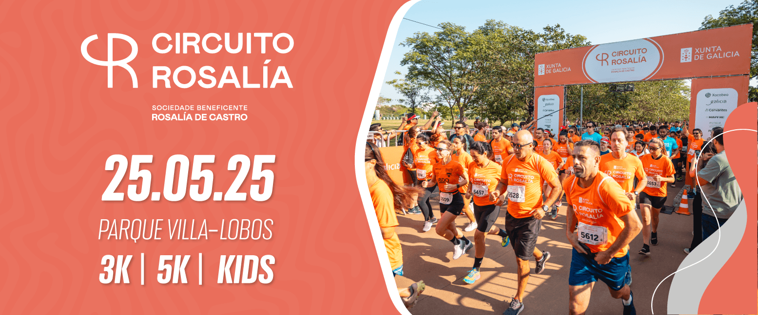 Imagem de divulgação do Circuito Rosalía 2025