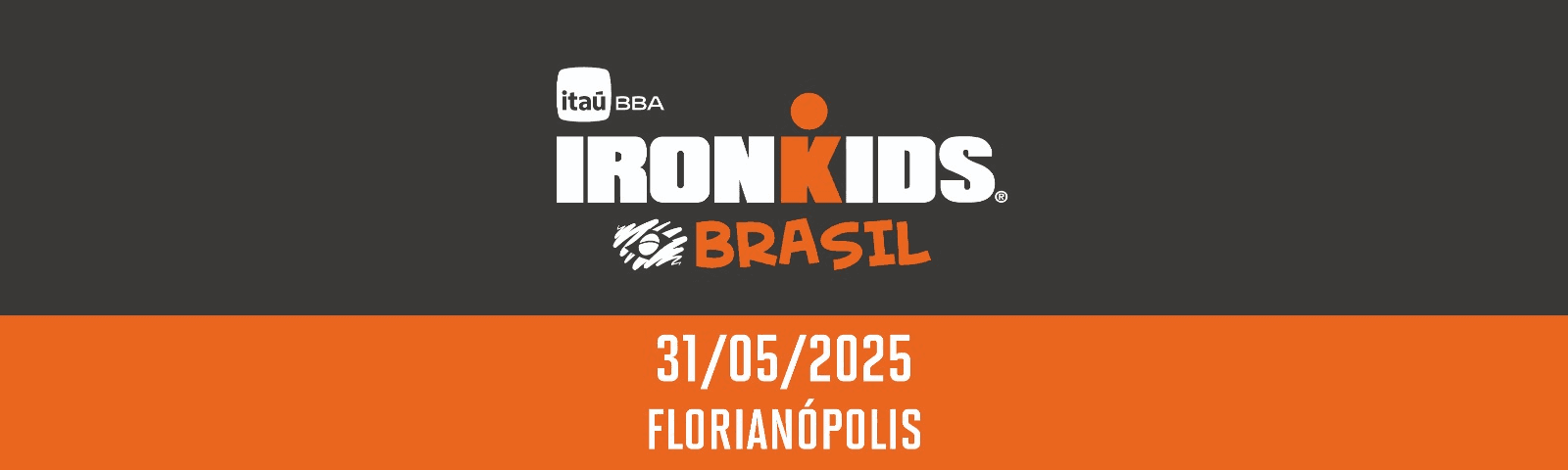 Imagem de divulgação do Itaú Bba Ironkids 2025 - Ironman Brasil