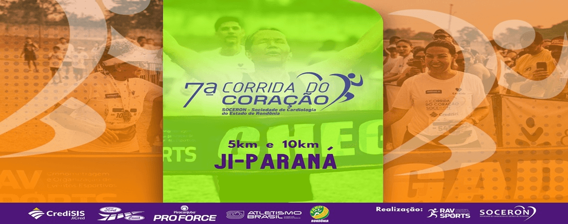 Imagem de divulgação do 7º Corrida Do Coração Soceron Ji - Paraná Ro