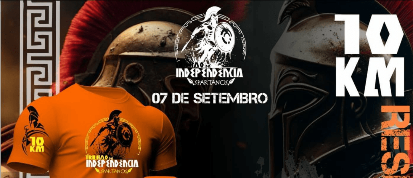 Imagem de divulgação do Trilhão Da Independência - Spartanos - 10K