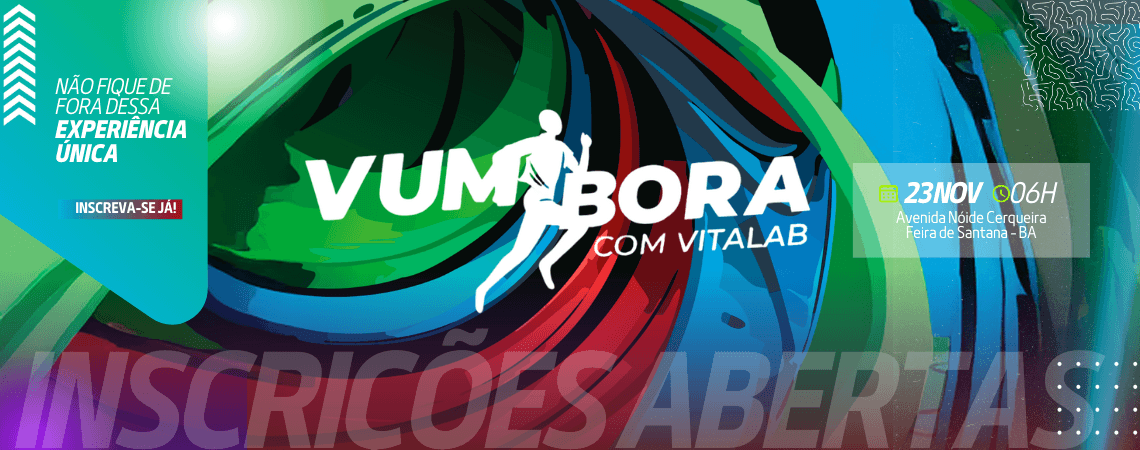Imagem de divulgação do Corrida Vumbora 2025