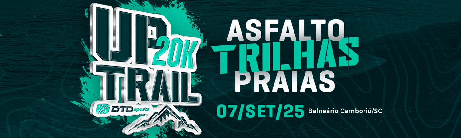 Imagem de divulgação do Up Trail - 20K - Taquaras 2025