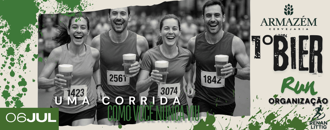 Imagem de divulgação do 1ª Bier Run
