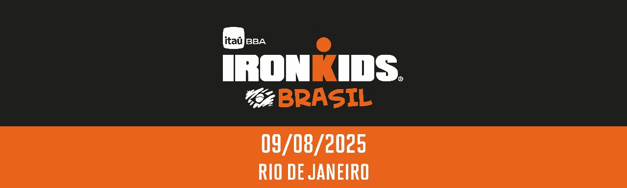 Imagem de divulgação do Itaú Bba Ironkids 2025 - Ironman 70.3 Rio De Janeiro