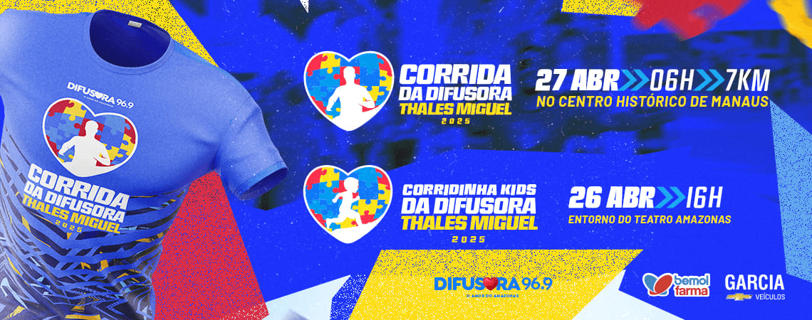 Imagem de divulgação do 2ª Corrida E Corridinha Da Difusora Thales Miguel