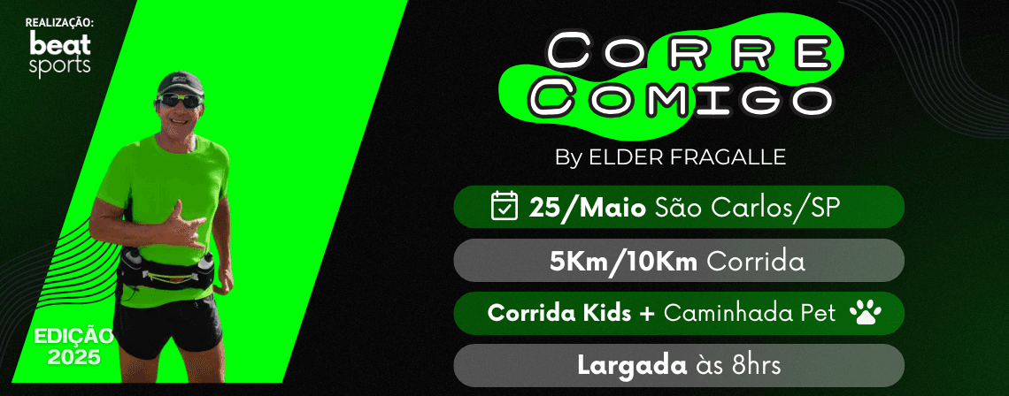 Imagem de divulgação do 2ª Edição - Corrida E Caminhada Corre Comigo By Elder Fragalle