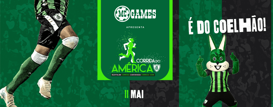 Imagem de divulgação do Corrida Do América 2025