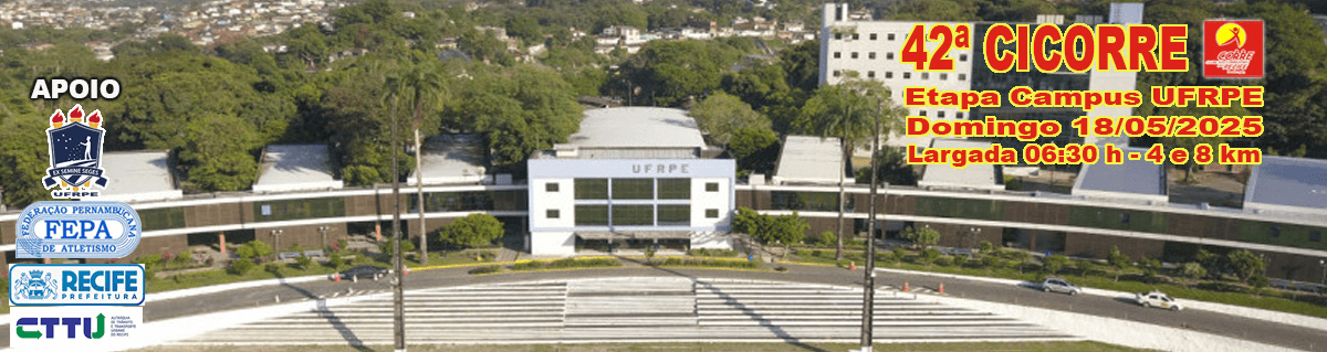 Imagem de divulgação do 42ª Cicorre Etapa Campus Ufrpe