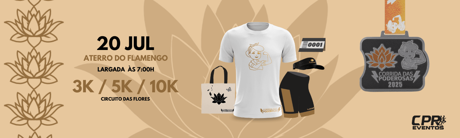 Imagem de divulgação do Corrida Das Poderosas 2025 - 2ª Etapa