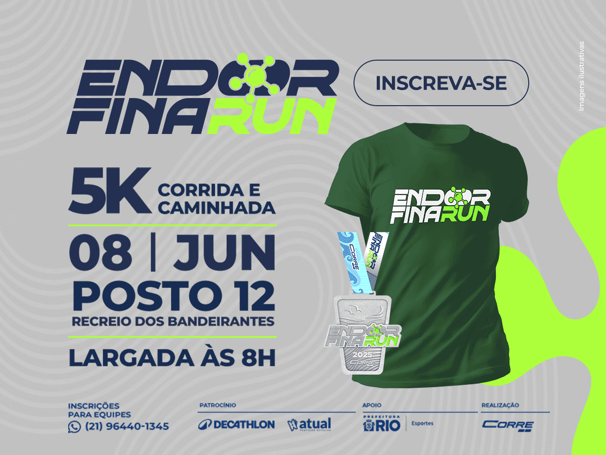 Imagem de divulgação do Endorfina Run - Recreio