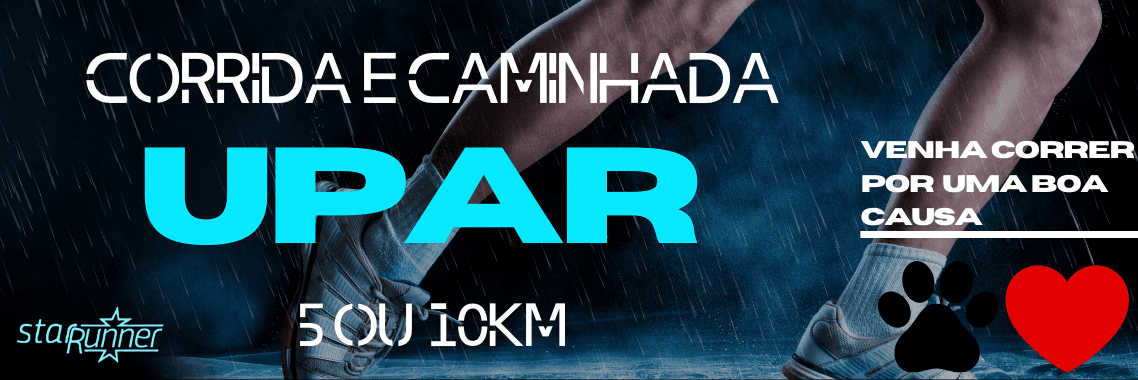 Imagem de divulgação do Corrida E Caminhada Upar 2025
