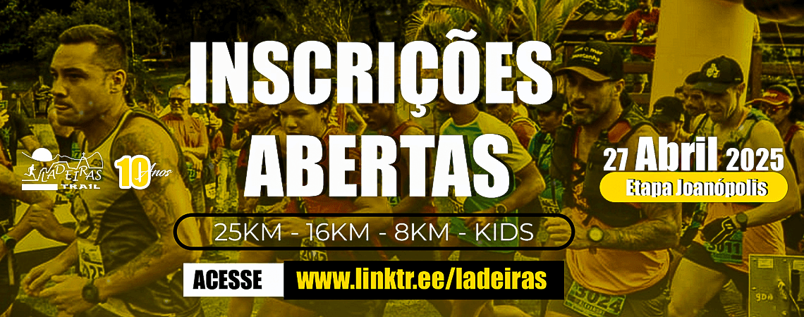 Imagem de divulgação do Ladeiras Trail - Etapa Joanópolis