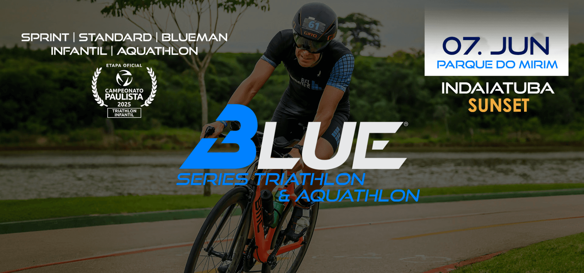 Imagem de divulgação do Blue Series Indaiatuba Sunset 2025