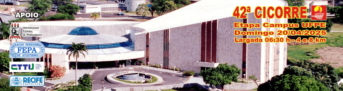 Imagem de divulgação do 42ª Cicorre Etapa Campus Ufpe