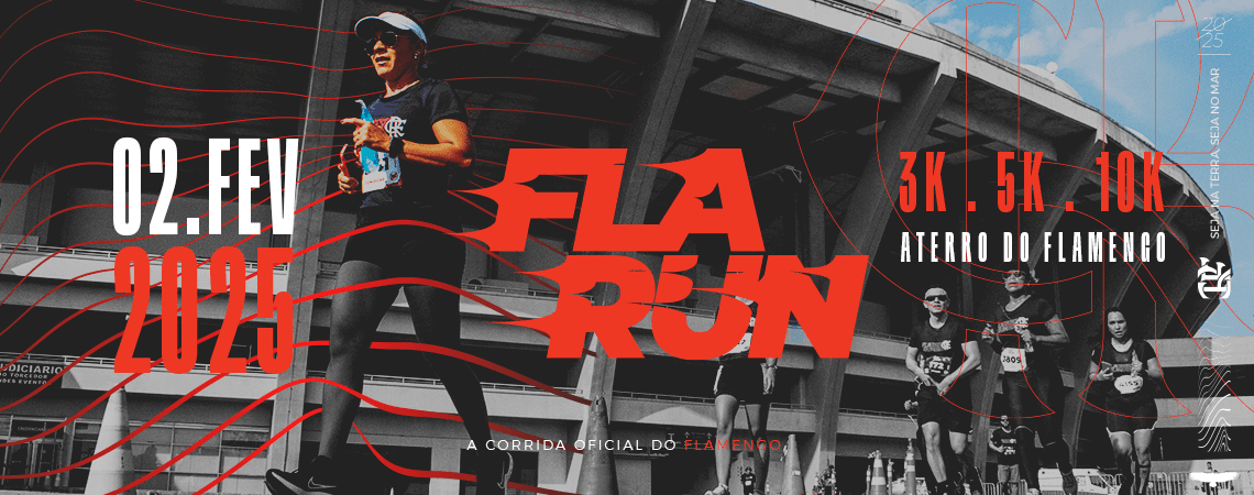Imagem de divulgação do Fla Run 2025