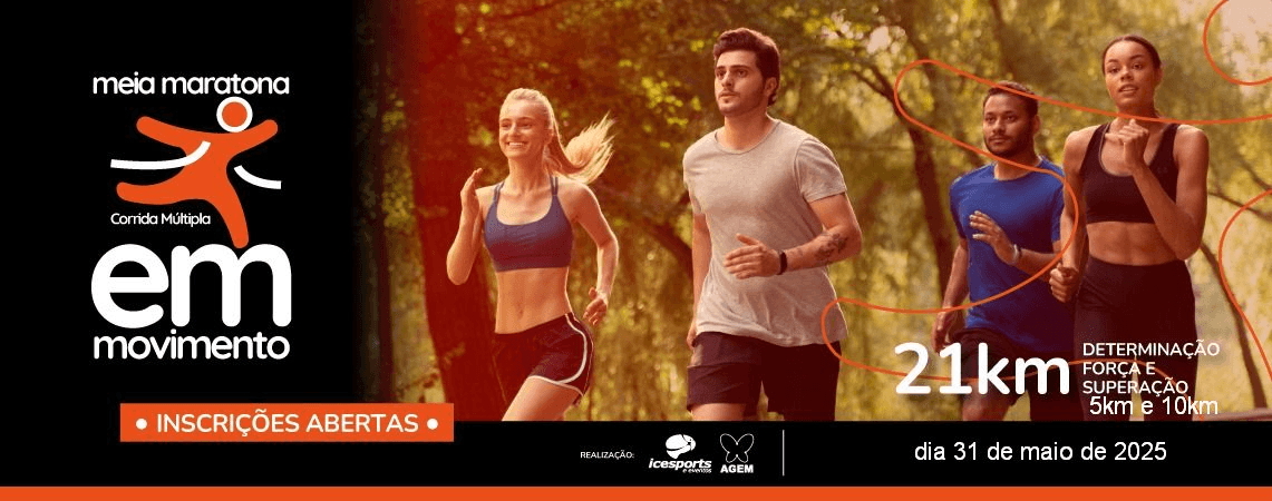Imagem de divulgação do 16ª Meia Maratona Em Movimento