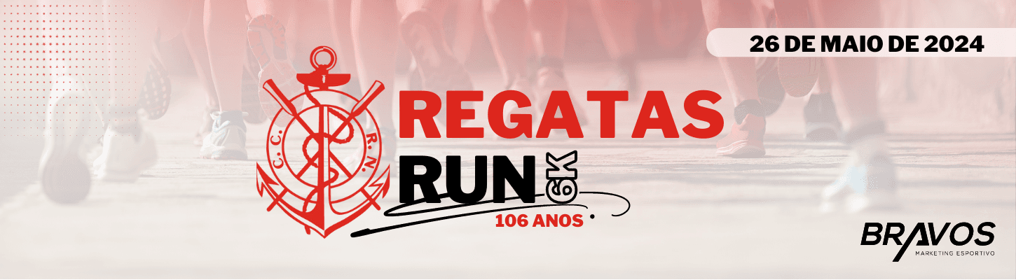 Imagem de divulgação do Regatas run