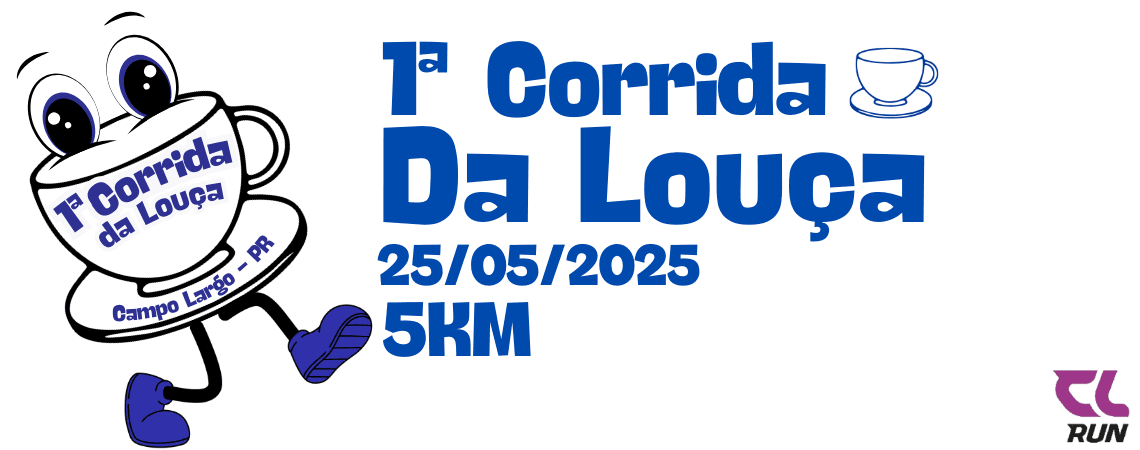 Imagem de divulgação do 1ª Corrida Da Louça