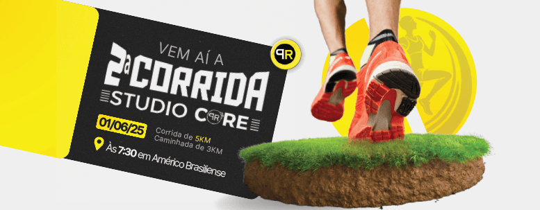 Imagem de divulgação do 2ª Corrida De Rua Do Studio Core