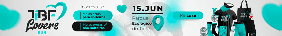Imagem de divulgação do Lovers Run 2025 - Parque Ecológico Do Tietê