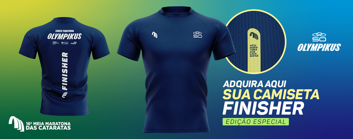 Imagem de divulgação do 16ª Meia Maratona Das Cataratas - Camiseta Adicional