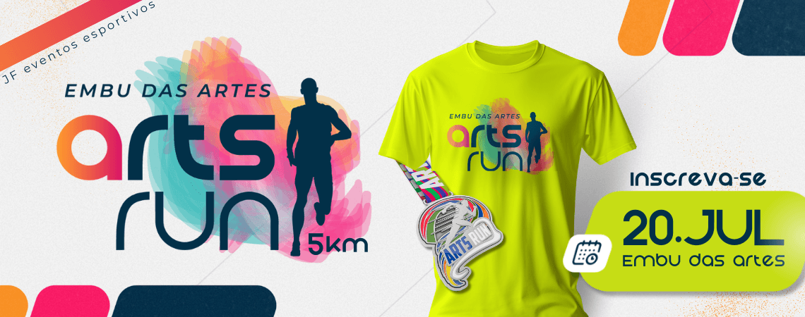 Imagem de divulgação do Arts Run