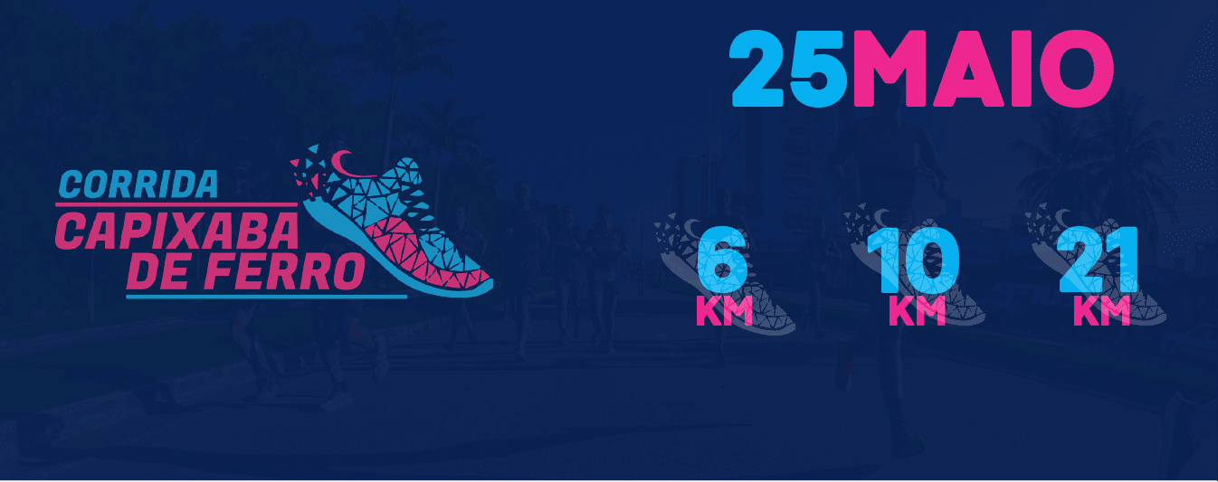 Imagem de divulgação do Corrida Capixaba De Ferro - Maio 2025
