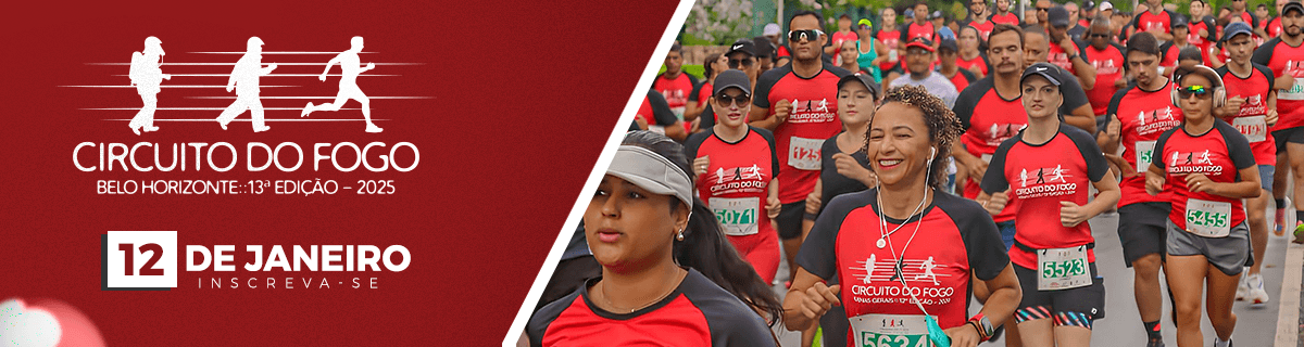 Imagem de divulgação do Circuito do Fogo - 13ª Edição